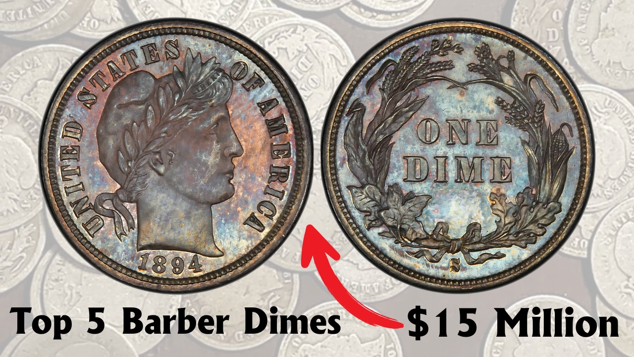 5 Barber Dimes